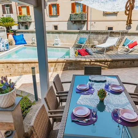 My Exclusive Italy - Spacious With 4 Rooms, Pool, Solarium & Garden Sant'Agnello